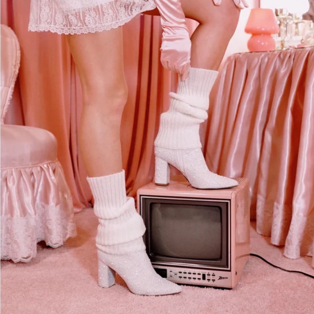 Cady boot - Ivory